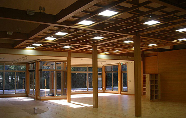 木造建築の施工事例：静岡市賤機都市山村交流センター 安倍ごころ 2枚目