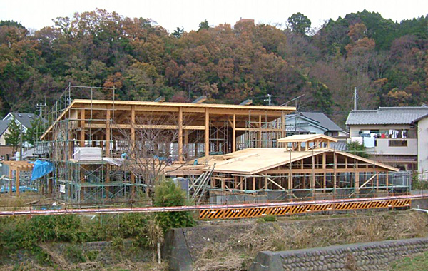 木造建築の施工事例：伊豆の国市老人憩の家 水晶園 2枚目